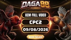 Xem Full Clip Đá Gà CPC2 Ngày 09/08/2026 Tại DAGA88